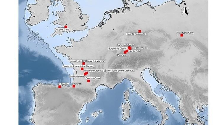 Pesquisa descobriu que evidências do canibalismo humano estavam concentradas no noroeste da Europa durante o Paleolítico Superior