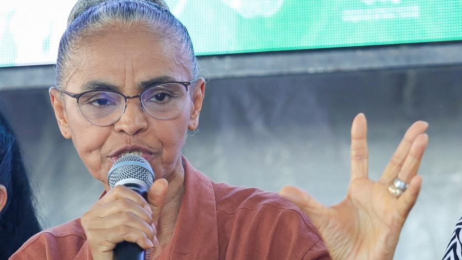  A ministra do Meio Ambiente, Marina Silva, uma das mais respeitadas ambientalistas do mundo