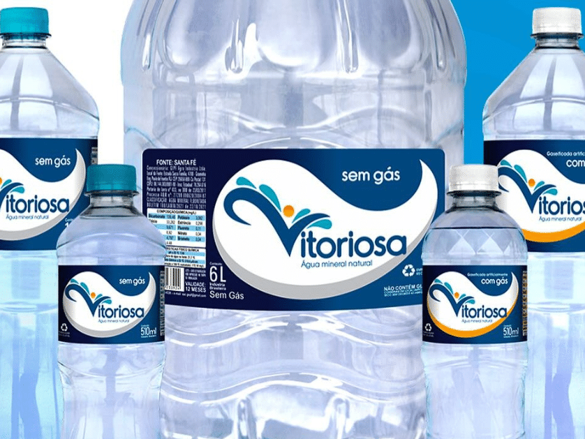 Água mineral Vitoriosa: Anvisa interdita lote 110426L5