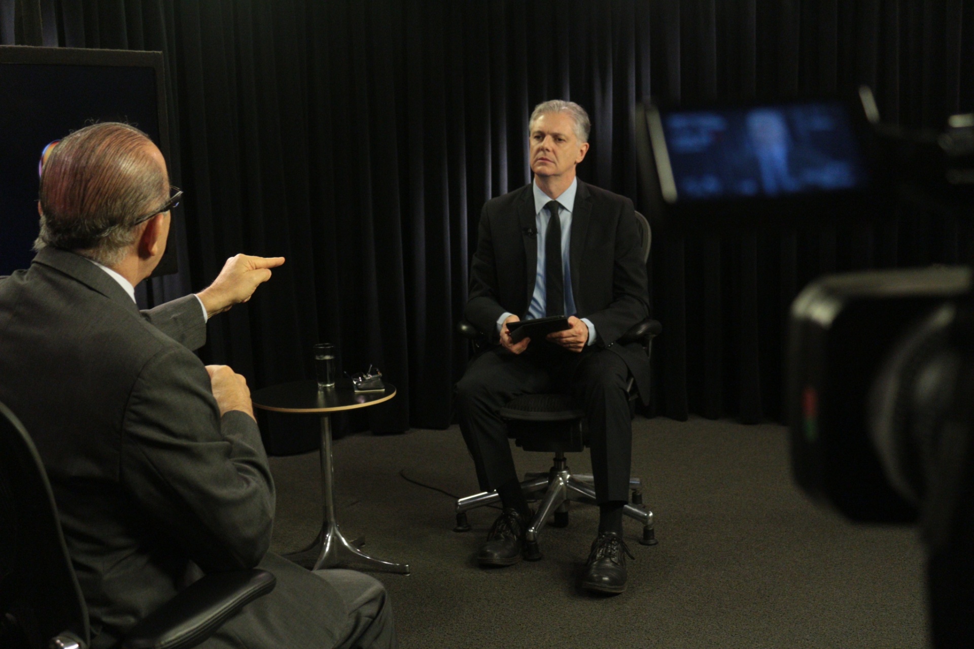 Ministro Eliseu Padilha (Aviação Civil), concedeu entrevista ao UOL em 29.jul.2015. A gravação ocorreu no estúdio do UOL em Brasília. - Douglas Pereira/UOL