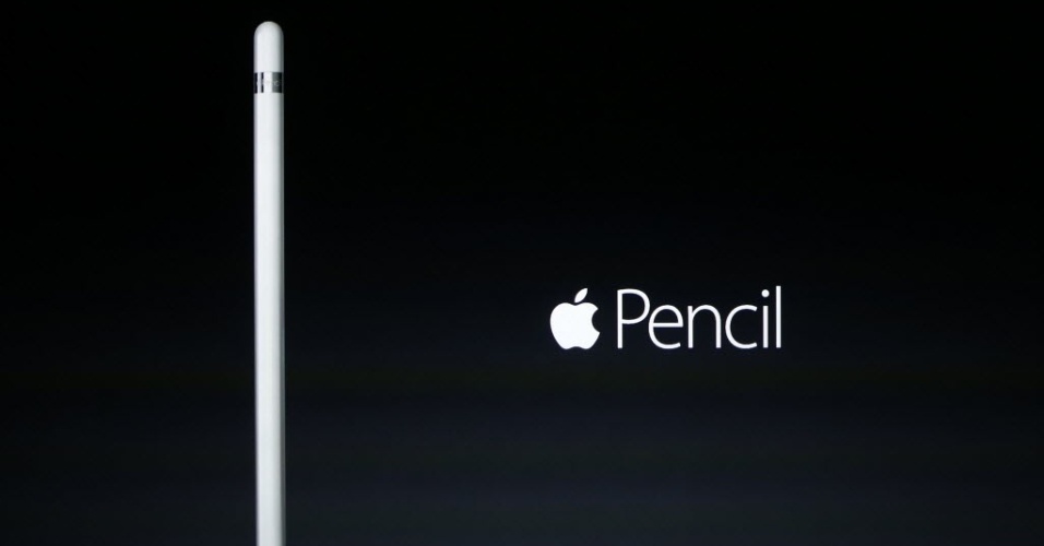 9.set.2015 - Apple lança Apple Pencil durante conferência anual da empresa no auditório do Bill Graham Civic, em San Francisco, Califórnia (EUA)