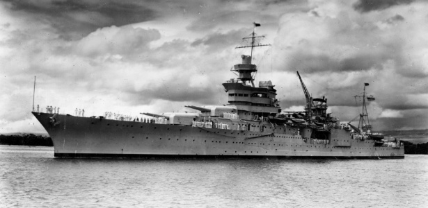 O navio de guerra USS Indianapolis, em foto de 1937 - Marinha dos EUA/Reuters