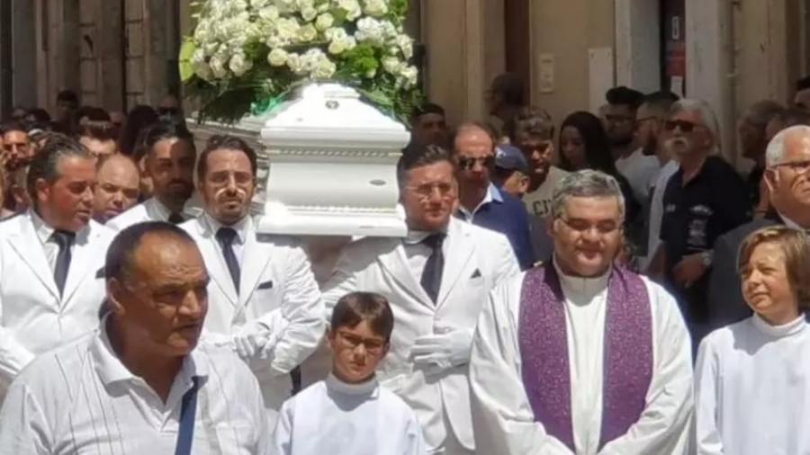 Funeral de Alessio D"Antonio, em Vittoria, Sicília - Ansa