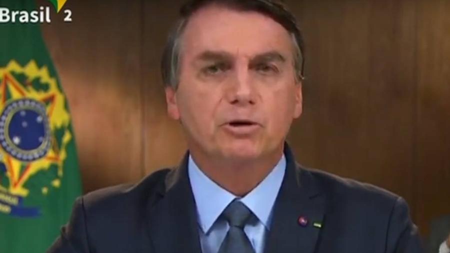 Jair Bolsonaro discursa na Assembleia Geral da ONU - Reprodução/TV Brasil