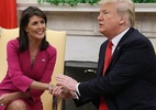 As vantagens e obstáculos que Nikki Haley terá ao desafiar Trump pela candidatura republicana nos EUA - GETTY IMAGES