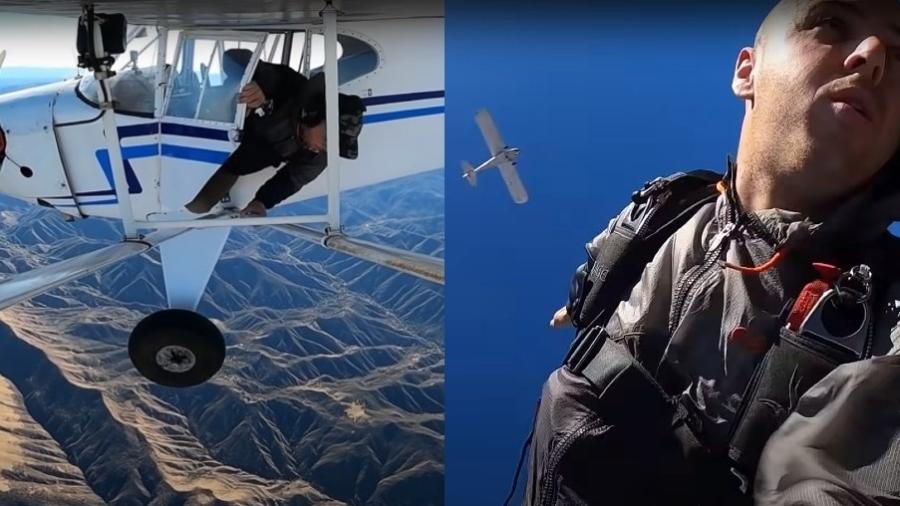 O americano Trevor Daniel Jacobs teve mais de 3 milhões de visualizações em vídeo de queda de avião; ele admitiu à Justiça que a queda foi proposital - Reprodução/YouTube