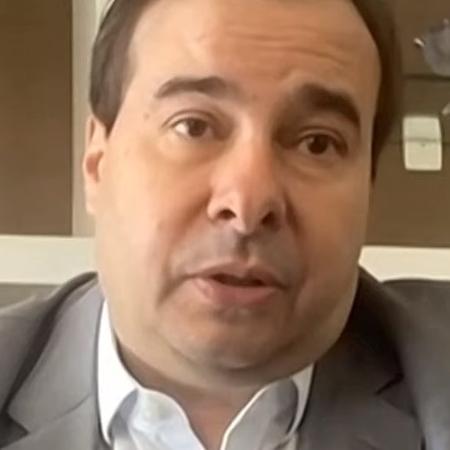 Rodrigo Maia, ex-deputado federal e presidente da CNF (Confederação Nacional das Instituições Financeiras), durante o UOL Entrevista - Reprodução