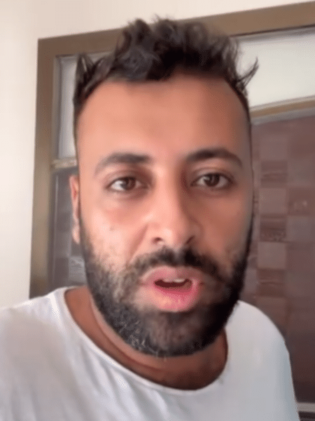 Hasan Rabee, brasileiro que espera liberação para deixar a Faixa de Gaza