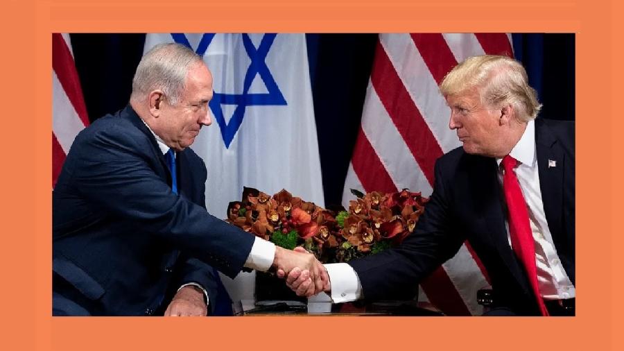 Benjamin Netanyahu e Donald Trump: ataques ao Irã violam regras internacionais; no caso do presidente americano, não houve autorização do Congresso para ato unilateral de guerra Benjamin Netanyahu e Donald Trump: ataques ao Irã violam regras internacionais; no caso do presidente americano, não houve autorização do Congresso para ato unilateral de guerra