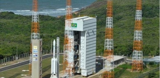 Centro de Lançamento de Alcântara (CLA), no litoral do Maranhão, o centro espacial do país - Agência Espacial Brasileira via BBC