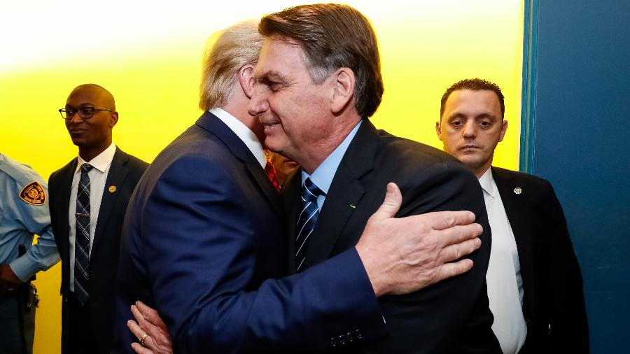 24.set.2019 - Bolsonaro e Trump - Alan Santos/PR