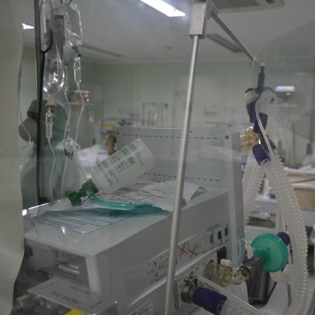 Hospital de Xanxerê (SC) acomodou pacientes em espaços improvisados - Divulgação