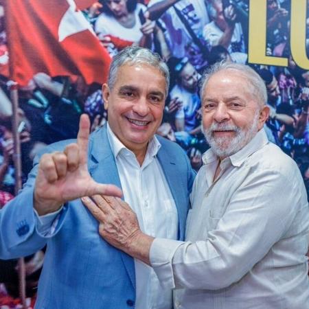 Ceciliano e Lula - Reprodução/Twitter