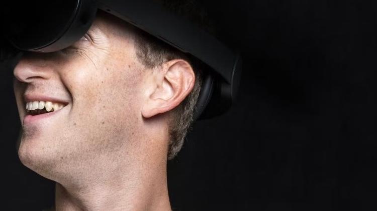 Novo óculos de realidade virtual da Meta, o Quest Pro, deve ser lançado na próxima semana - Meta/Divulgação - Meta/Divulgação