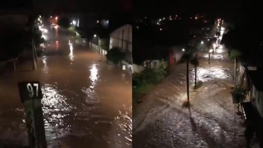 Roca Sales foi uma das cidades mais atingidas por enchentes no RS