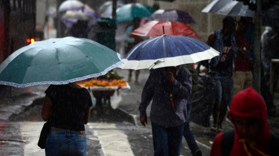 Chuva deve ser intensa no final desta semana em São Paulo Chuva deve ser intensa no final desta semana em São Paulo