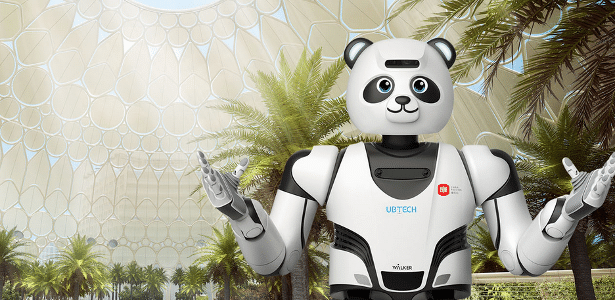 'Robô panda' chinês faz tarefas de casa, pratica yoga e até serve bebidas