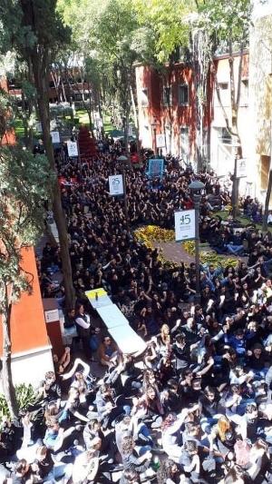 Alunos realizaram protesto após morte de aluna no ITAM  - Arquivo Pessoal - 13.dez.2019
