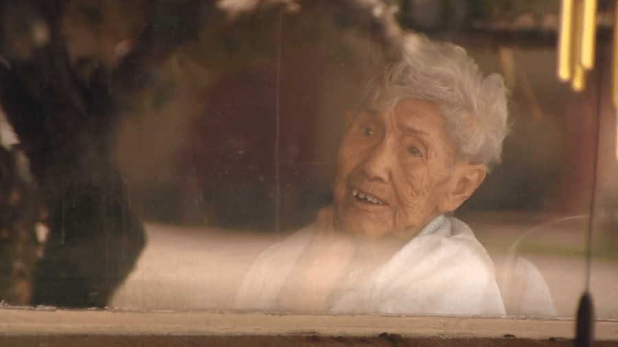 Anita Hernandez, idosa que se recuperou do coronavírus - Reprodução/9News