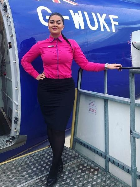 Aeromoça desempregada Alexandra Dobre foi presa por tráfico de drogas - Reprodução/Instagram