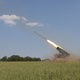 Ukraine's BM-21 Grad multiple rocket launcher was fired near Izyum, south of Kharkov, amid the Russian occupation.
