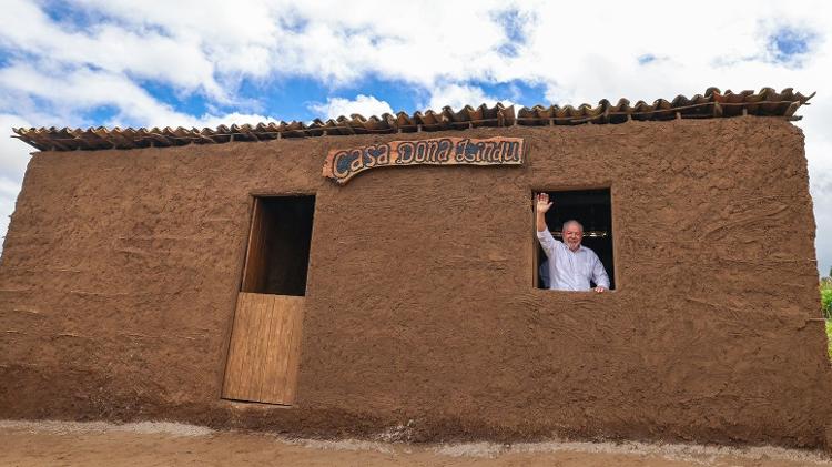 casa - Divulgação/Imprensa Lula - Divulgação/Imprensa Lula