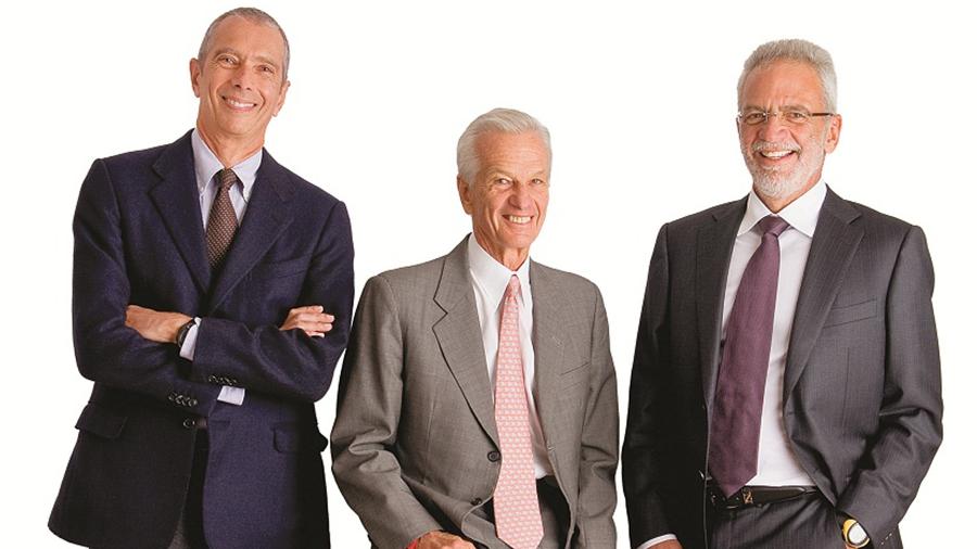 Beto Sicupira, Jorge Paulo Lemann e Marcel Telles, sócios da 3G Capital - Divulgação
