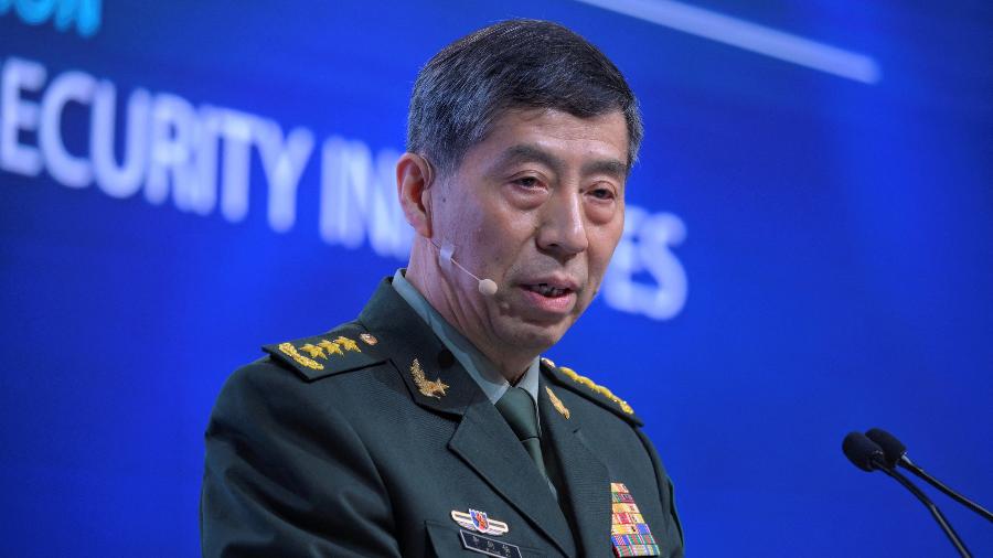 Li Shangfu, ministro da Defesa da China - Mark Cheong/The Straits Times via REUTERS