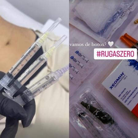 Renata fez algumas publicações no Instagram mostrando medicamentos antes de ser presa, nesta segunda-feira (30)