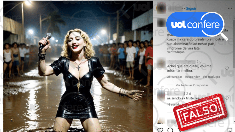 7.mai.2024 - Show da Madonna no Rio não recebeu incentivos da Lei Rouanet