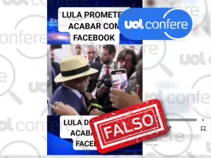 Lula não disse que vai acabar com o Facebook