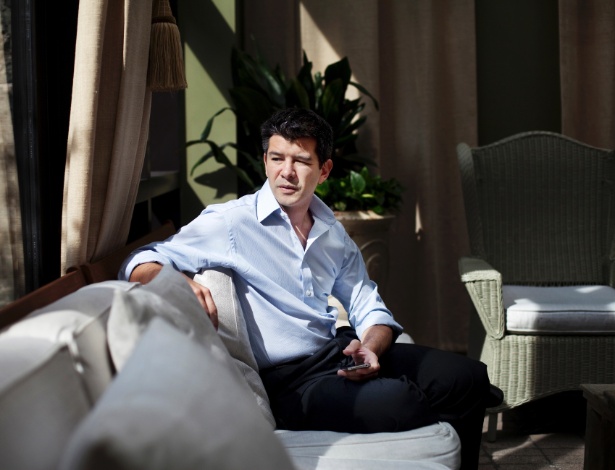 Travis Kalanick presidente-executivo e fundador do Uber, em Nova York - JULIE GLASSBERG/NYT