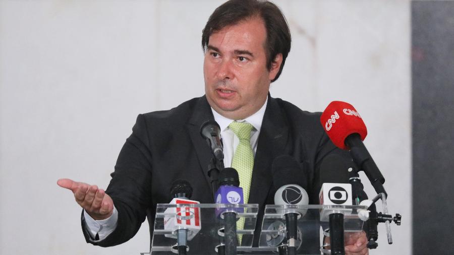 O presidente da Câmara dos Deputados, Rodrigo Maia (DEM-RJ) - Najara Araujo/Câmara dos Deputados