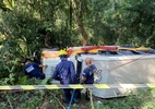 Turista de SP morre após carro tombar durante passeio em Gramado - Corpo de Bombeiros do Rio Grande do Sul/18.mar.2024-Divulgação