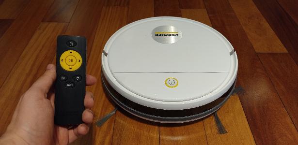 Aspirador robô Kärcher RCV 1 tem desconto imperdível e é ideal para quem tem pets
