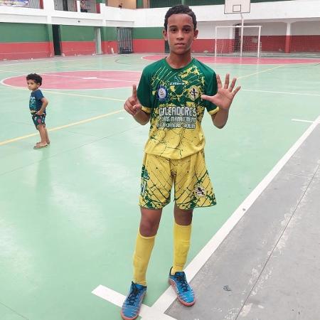 Thiago Menezes Flausino, 13, morto a tiros na Cidade de Deus, no Rio