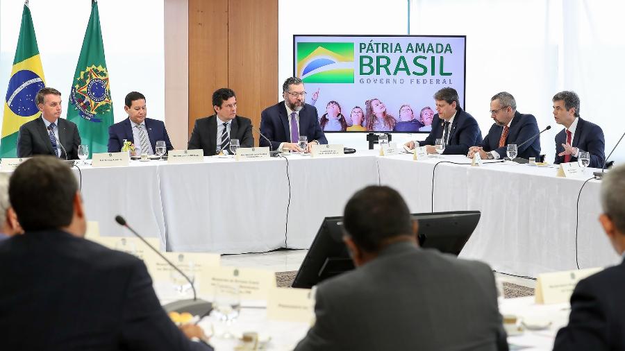 Reunião ministerial 22 de abril - Marcos Corrêa/PR