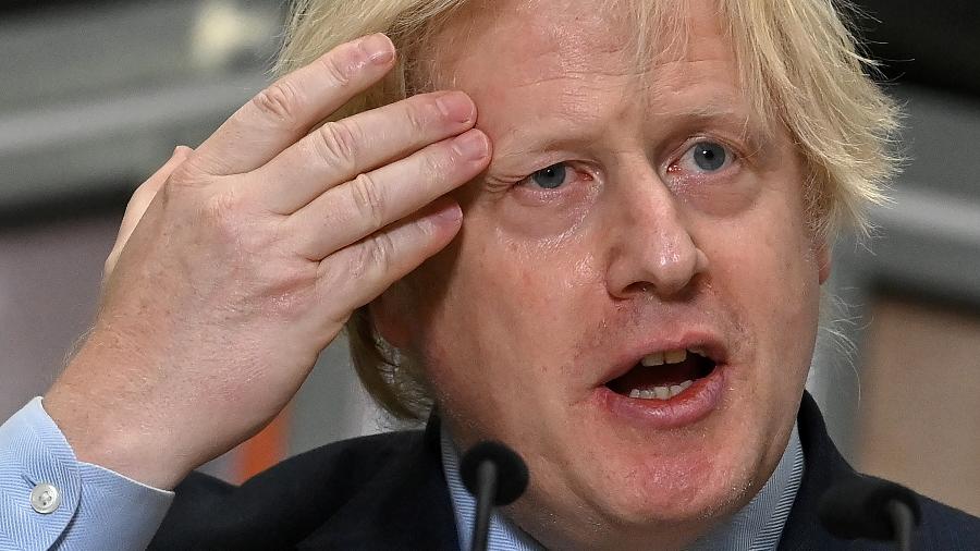Primeiro-ministro britânico, Boris Johnson - Por William James