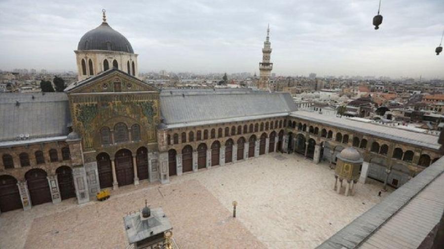 A cidade velha de Damasco reúne símbolos da rica história da Síria, como a mesquita de Umayyad, do século 8 - LOUAI BESHARA/GETTY IMAGES