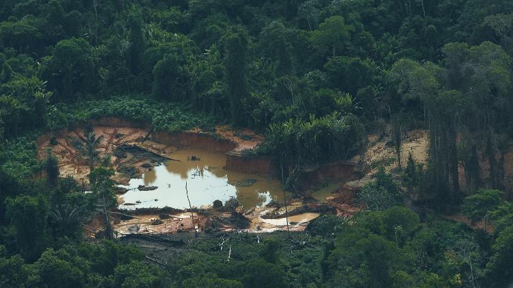 Governo encontra garimpo próximo a povos isolados na TI Yanomami