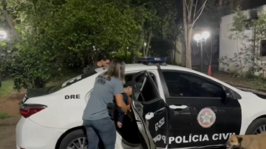 Dois suspeitos foram presos na cidade de Santana do Parnaíba