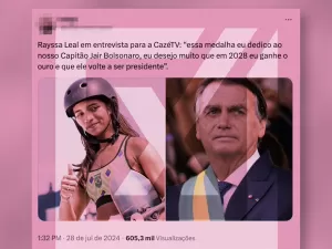 Rayssa Leal não dedicou medalha olímpica a Bolsonaro em entrevista