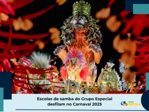 Carnaval 2025: saiba mais do desfile das escolas de samba do Grupo Especial