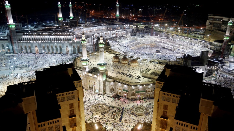 23.jun.2017 - Vista da Grande Mesquita em Meca, na Arábia Saudita - Ahmed Jadallah/Reuters