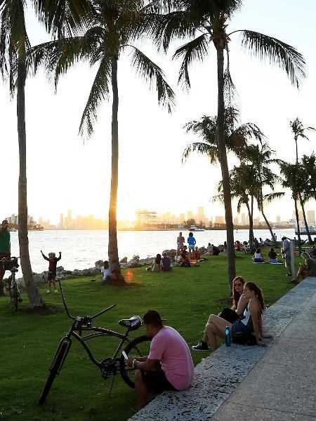 Miami Beach: empresa de shoppings vende imóvel de luxo nos Estados Unidos - Cliff Hawkins/Getty Images