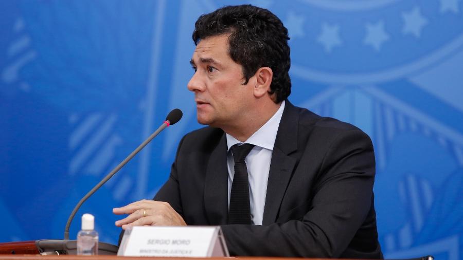 13.abr.2020 - O ex-ministro da Justiça, Sergio Moro - Anderson Riedel/PR