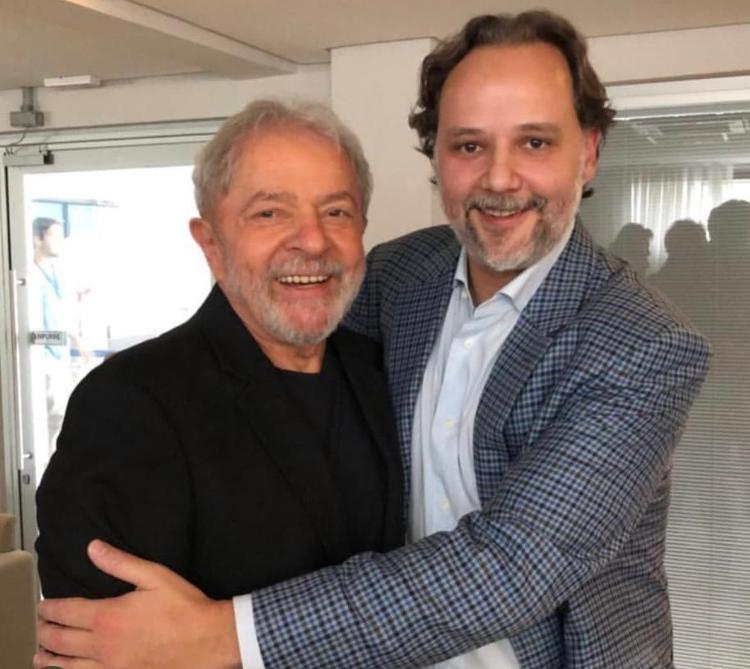 Lula e Marco Aurélio de Carvalho