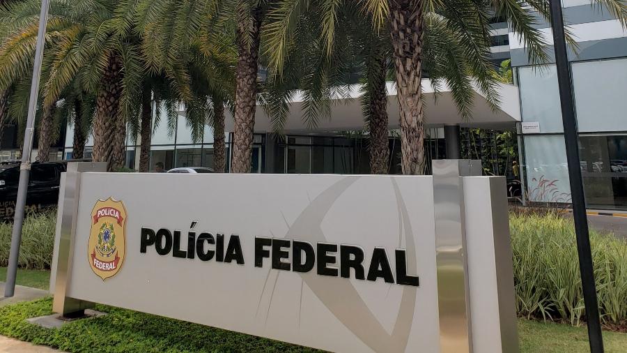 25.nov.2022 - Fachada da Polícia Federal. 3. - Eduardo Militão/UOL/21.out.2022