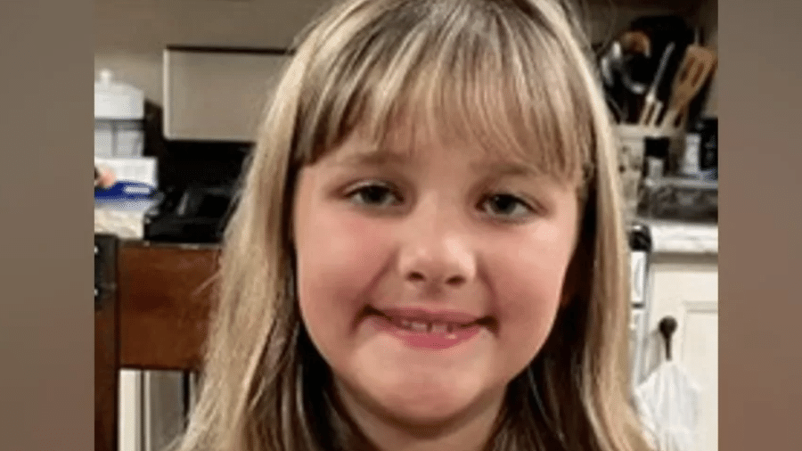 Charlotte Sena, de 9 anos, foi sequestrada no último final de semana
