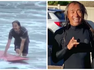 Tubarão ataca e arranca perna de surfista de 61 anos em praia do Havaí